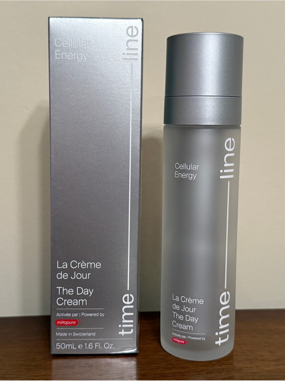 Timeline The Day Cream, 1.6 oz, With Mitopure (Urolithin A), NIB, Anti-Aging